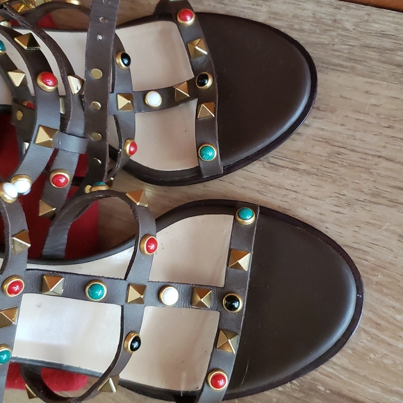 Valentino Garavani Rockstud block heel sandals **Rare, LIMITED edition - Picture 2 of 14